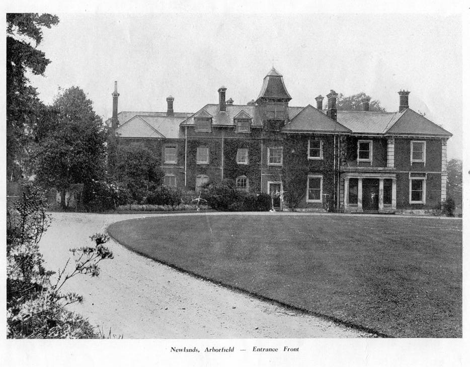 Newlands, viewed from the front