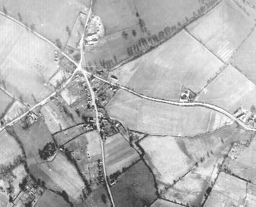 Arborfield Cross; Eversley Road to the south; School Road to the east
