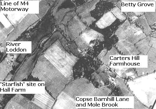 Carters Hill Farm as it was in 1944