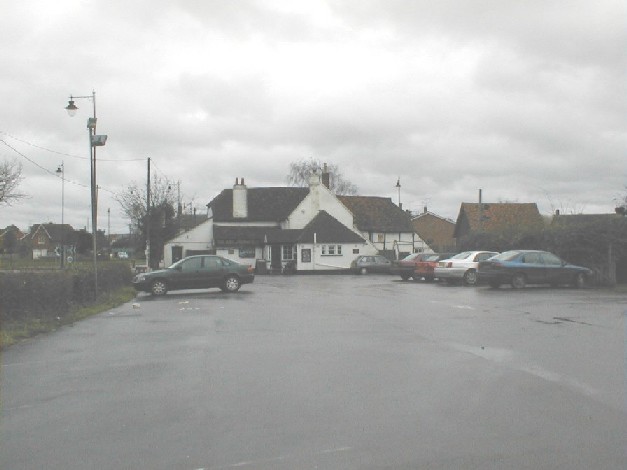 The back of the 'Bull' from the far end of the car park