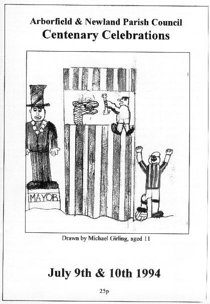 Front cover, with drawing by Michael Girling of the Junior School