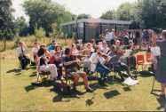 The Church Orchestra, led by Eve Bull