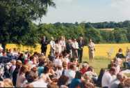 Councillors from Arborfield and Barkham plus M.P. Gerard Vaughan