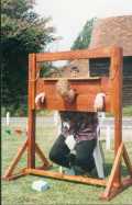 Andrew in the Stocks