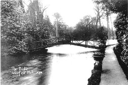 The River Loddon in the grounds of Arborfield Hall