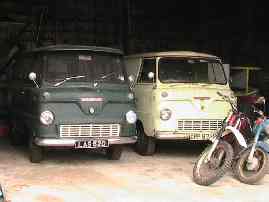 Ford Thames vans from the 1950's