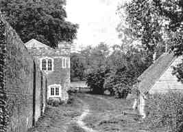 The old Mill from the estate road, from the 1919 Sale catalogue.
