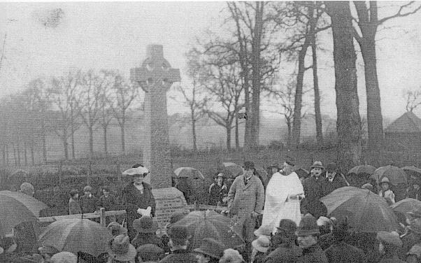 Mrs. Stuart Rickma, John Simonds and Canon Anderson in March 1920