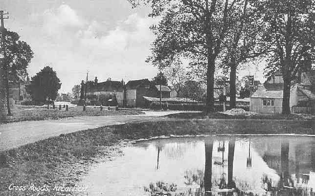 Lot 15 is on the right of this view from the Pond