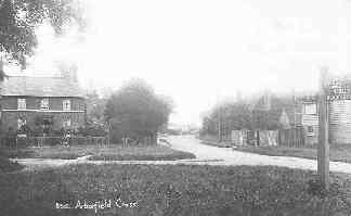 The A327 looking southwards towards the Swan; not much had changed in the years since this photo was taken