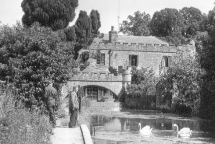 Old Paper Mill from behind, 1950's