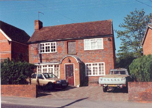 Mileham Cottage, opposite the Old Post Office on Eversley Road