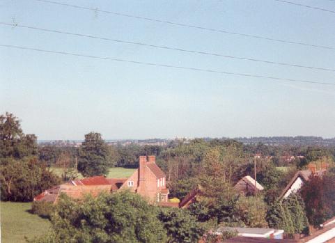 Chamberlain's Farm House and farm out-buildings, from the south