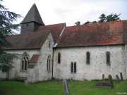 The Church bears a remarkable resemblance to St. Bartholomew's Old Church, Arborfield