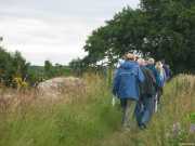 Walking north-eastwards along the top of the City Wall