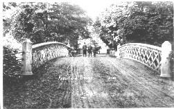 The Loddon Bridge looking towards Arborfield