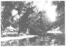 Arborfield Bridge over the River Loddon on the Reading Road 