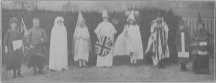 School-children in costume for Empire Day 1926