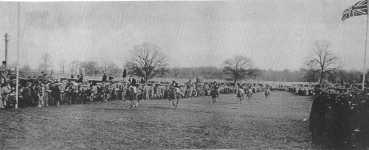 Crowds of thousands attended the Point-to-Point races at the Remount Depot