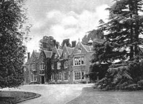 Arborfield Hall, from the 1919 Auction Sales catalogue