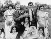 The crowning of the Village Queen at the opening of the Park, 1974