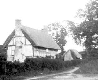 Woodbine Cottage, off Swallowfield Road, home to Stephen Emblen.