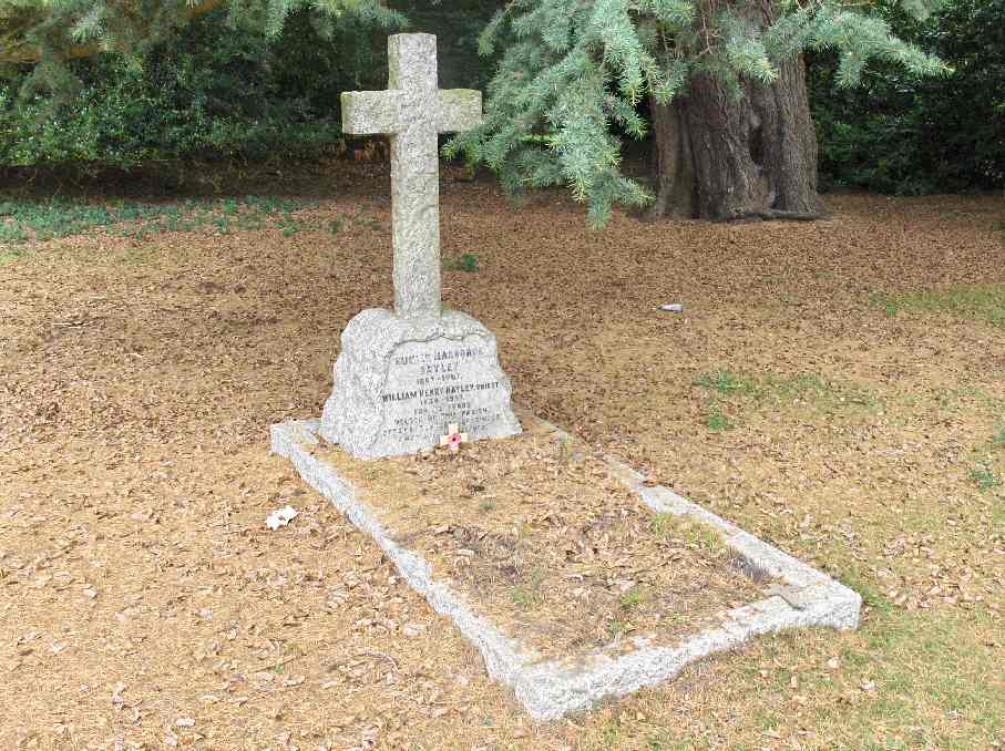 Resting place foe Bill and Eunice Bayley