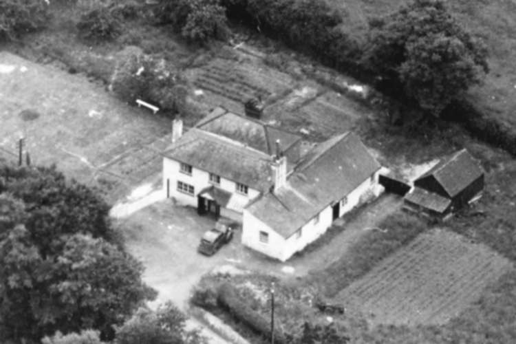 The 'Mole' Public House in close-up