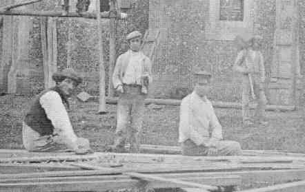 On the joinery for the church roof