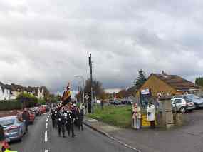 Returning to the British Legion Hall