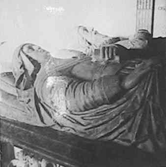 Detail of the Standen Tomb in the Hargreaves Chapel, Old Church