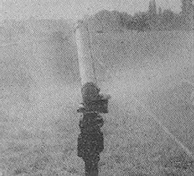 ' "Artificial Rain" plant at work. The agents are Messrs. Guthrie Allsebrook and Co.'