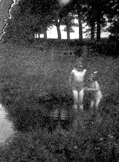Paddling in the brook, 1941
